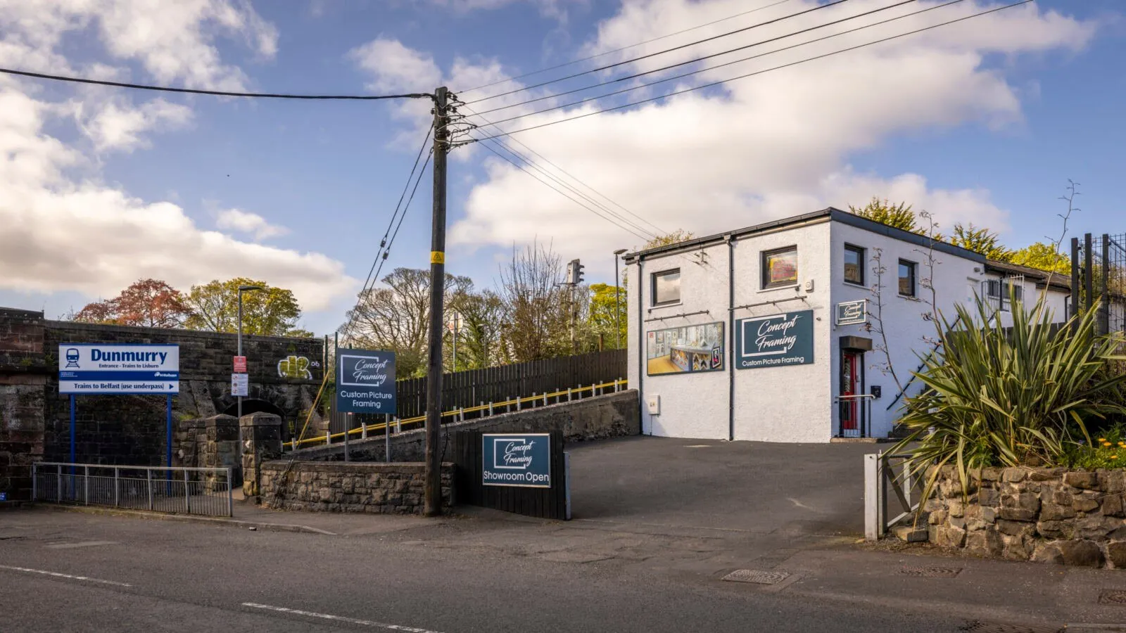Concept Framing workshop on Upper Dunmurry Lane, Belfast